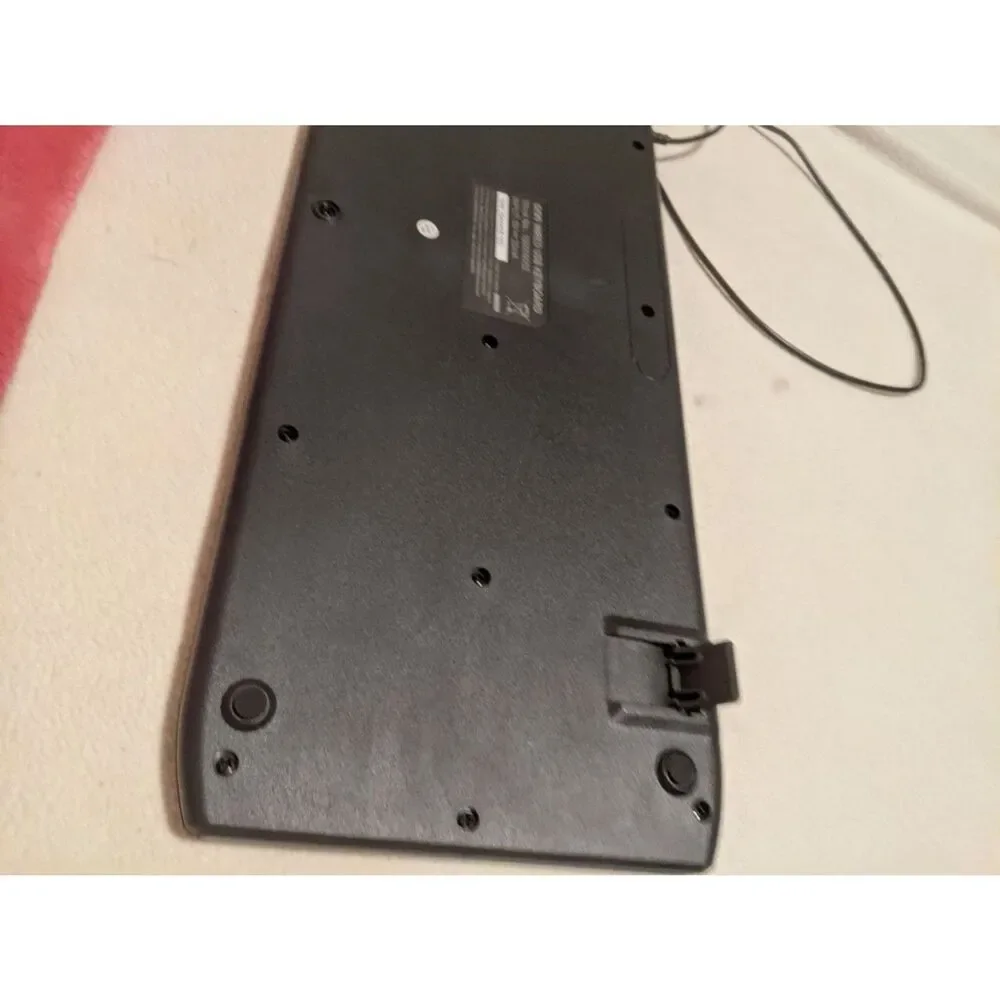 onn. Black Wired USB Keyboard Model 100008652 Office Computer PC Mac
